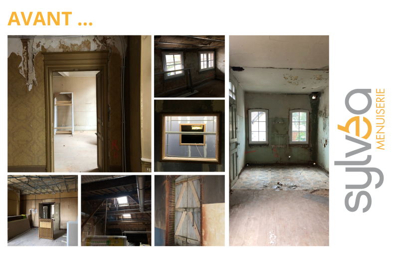 Un intérieur avant rénovation