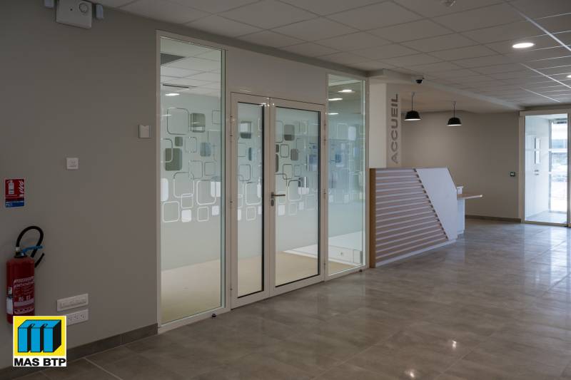 Sylvéa menuiseries intérieures cité administrative Forestié à Montauban 