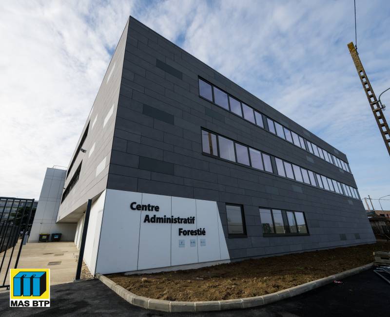 Sylvéa menuiseries intérieures cité administrative Forestié à Montauban 