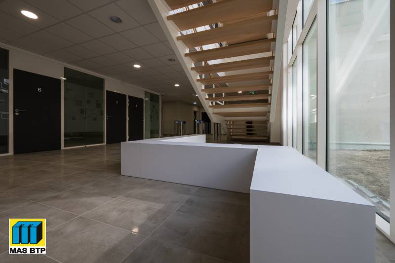 Sylvéa menuiseries intérieures cité administrative Forestié à Montauban 