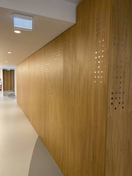 Agencement intérieur d'un cabinet dentaire à Montauban par Sylvéa