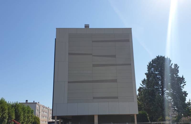 Sylvéa bardage isolation résidence Jean Macé à Périgueux 
