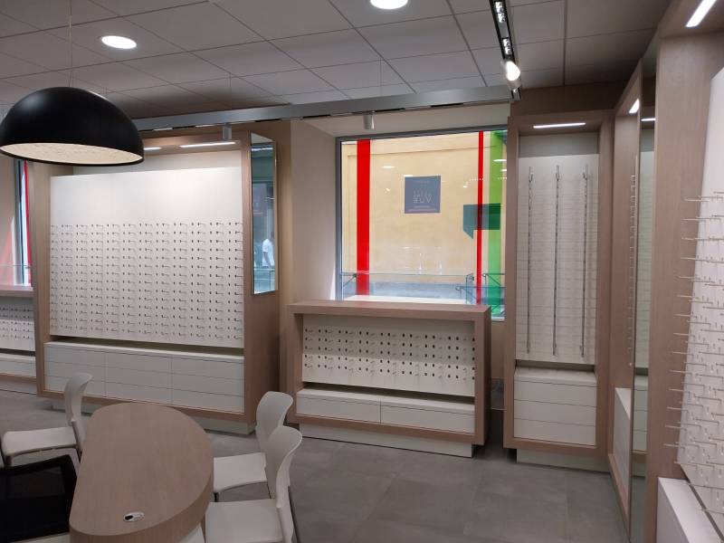 Espace de conseil et de présentation en lumière naturelle