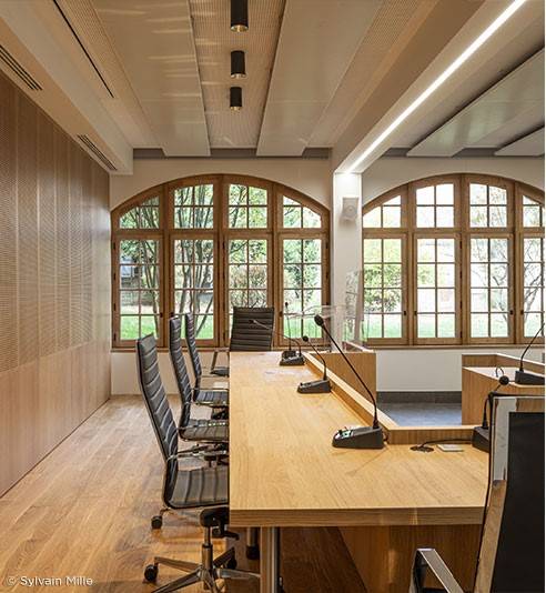 Réalisation des menuiseries de la cour administrative d'appel de Toulouse  par Sylvéa