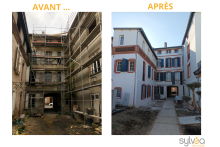 Une façade transformée