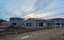 Avancement des façades et menuiseries extérieures