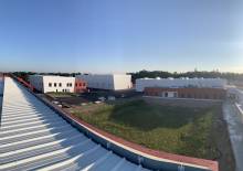 Vue panoramique du chantier terminé